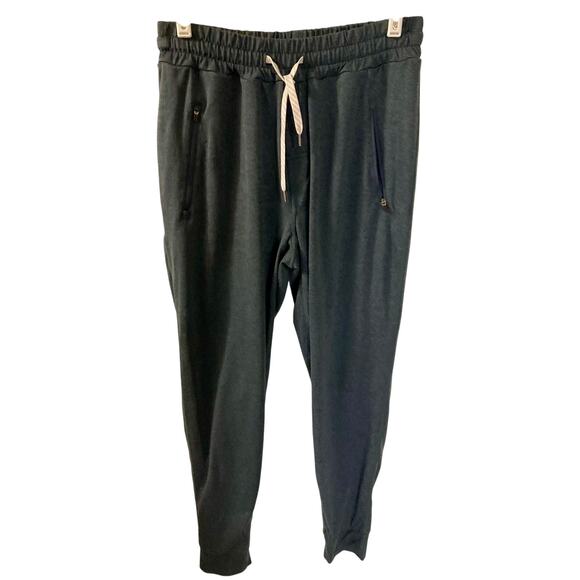 BEST SELLER Vuori Men’s Ponto Performance Pant DreamKnit Sz M Charcoal Heather - Picture 15 of 15